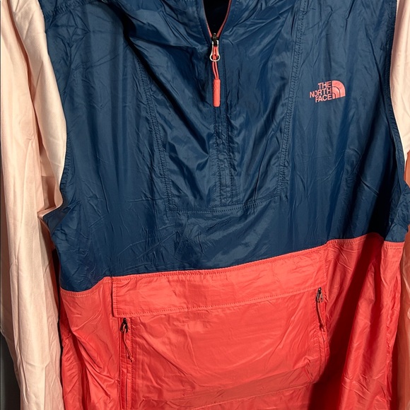 The North Face Navy and Coral Jacket - Picture 3 of 5